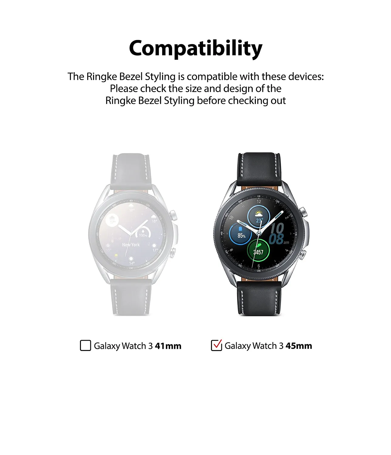 Galaxy Watch 3 45mm | Bezel Styling