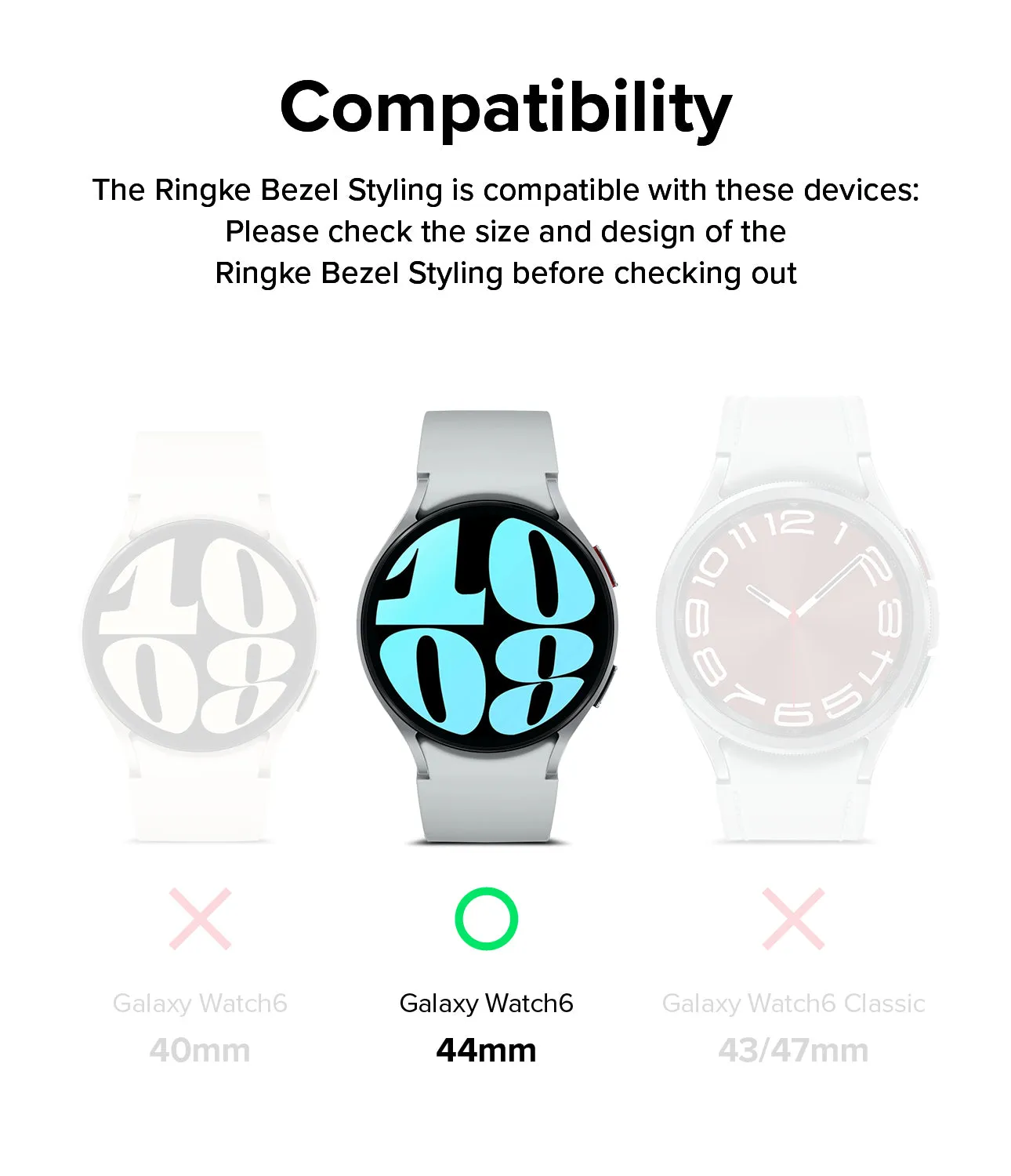 Galaxy Watch 6 44mm | Bezel Styling