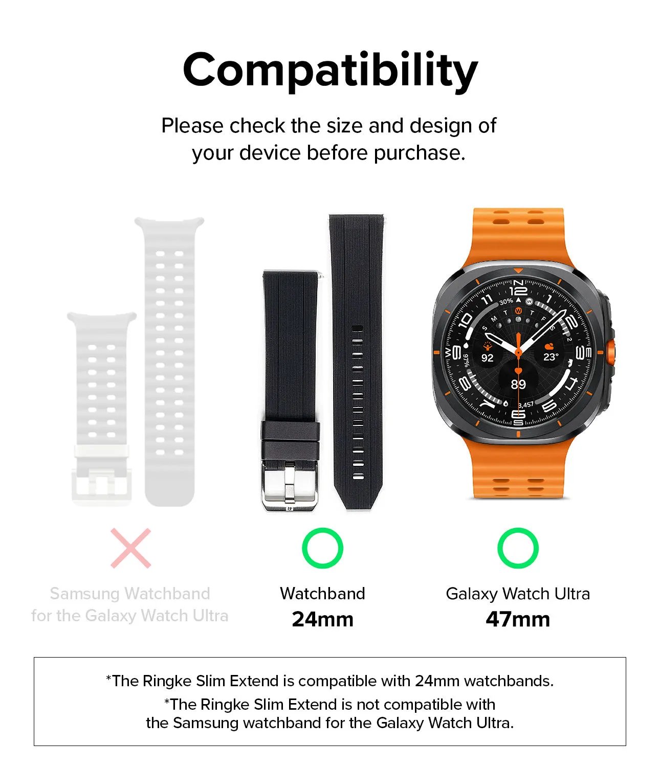 Galaxy Watch Ultra | Slim Extend & Glass