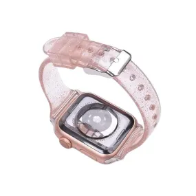 Glitter Silicone Watch Strap for Apple Watch