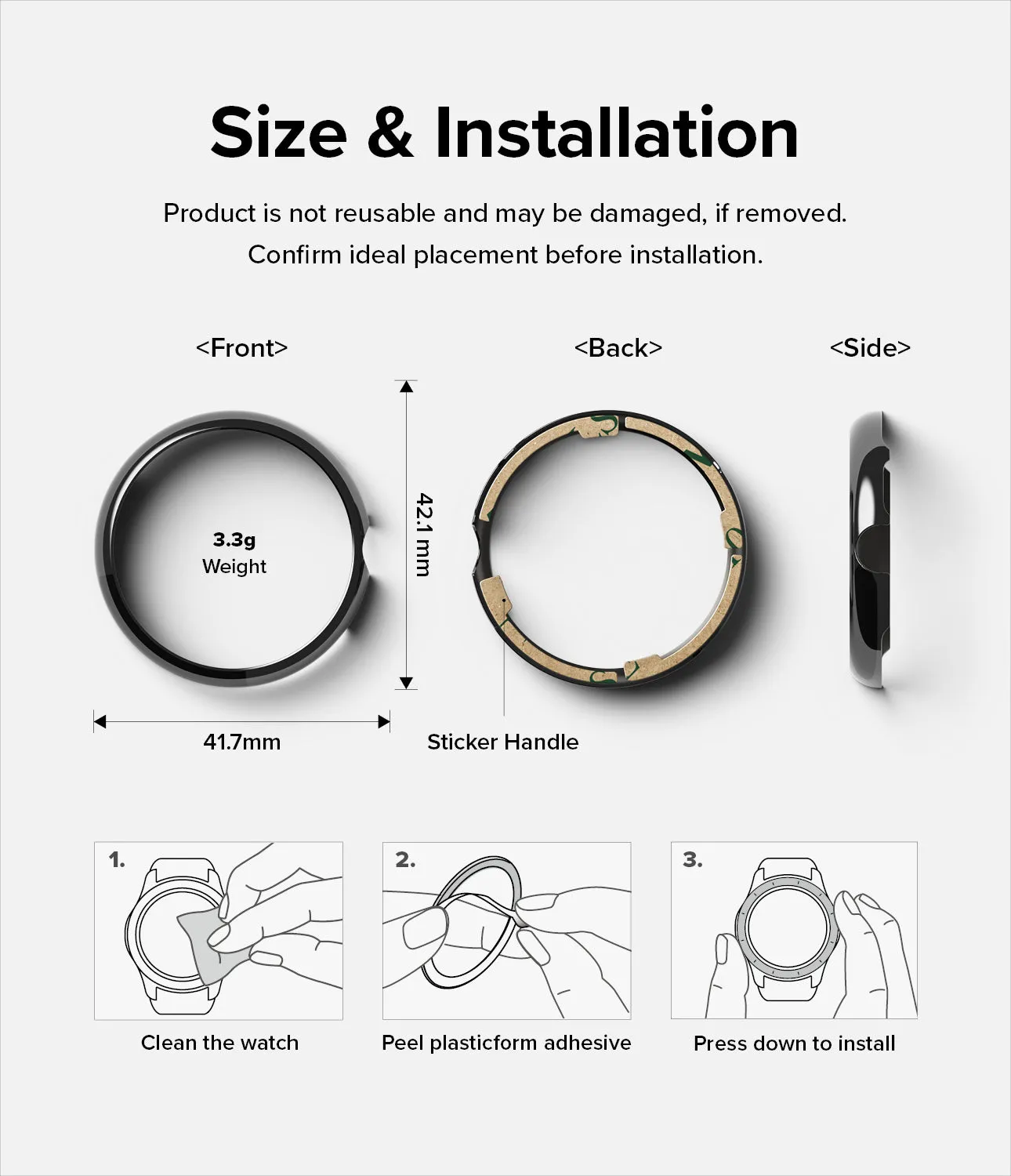 Google Pixel Watch 41mm | Bezel Styling