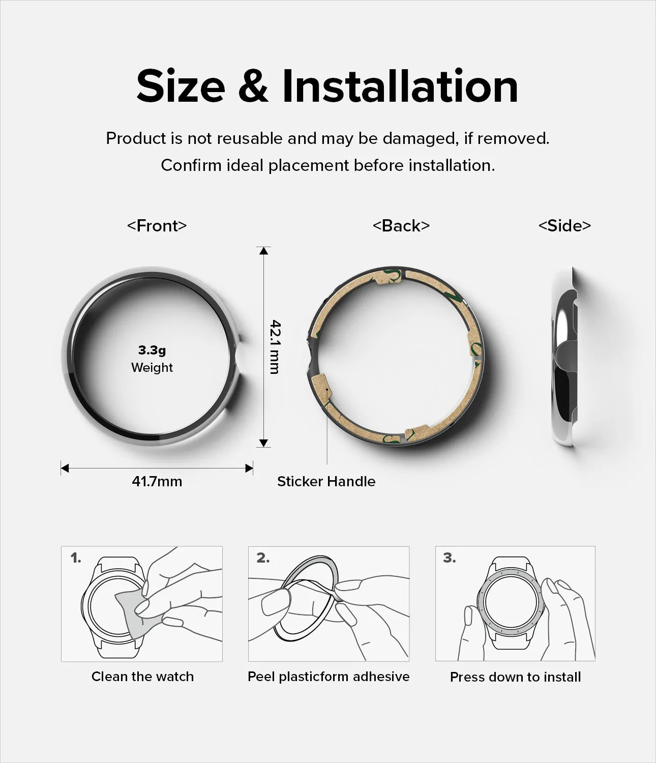 Google Pixel Watch 41mm | Bezel Styling