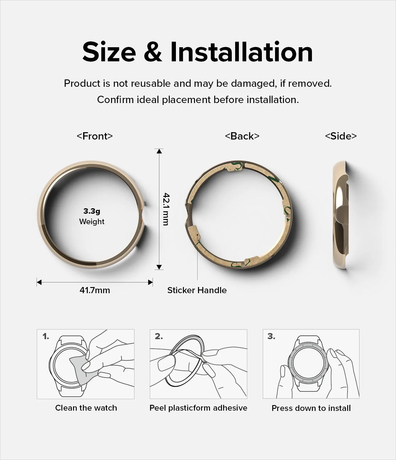 Google Pixel Watch 41mm | Bezel Styling