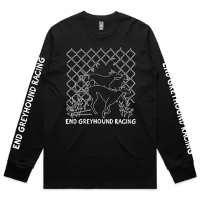 Greyt Greys End Greyhound Racing Long Sleeve