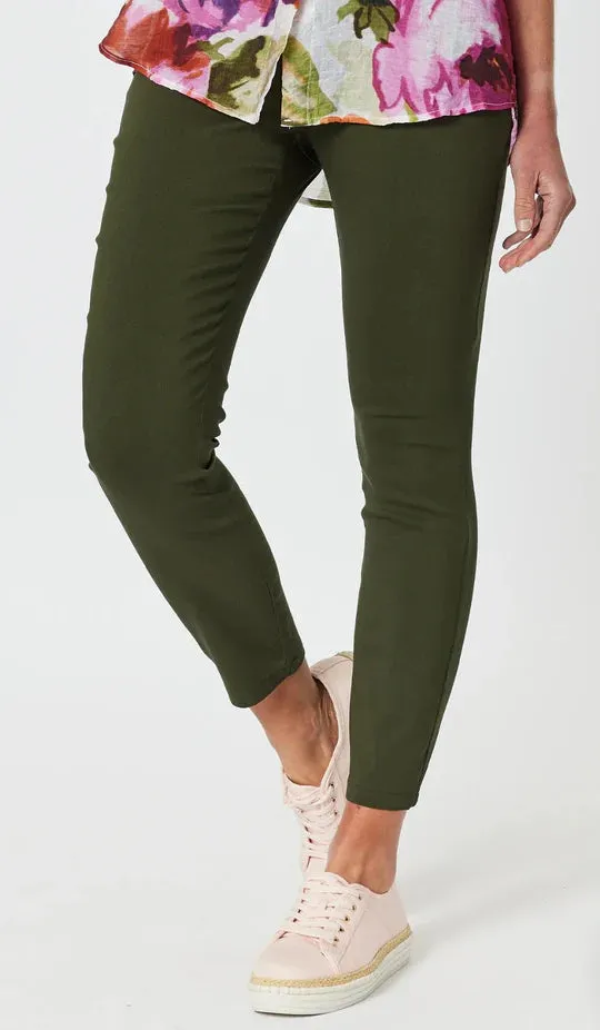 GS Mechanical Khaki Stretch Slim Pant