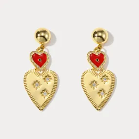 Heart-to-heart Earrings