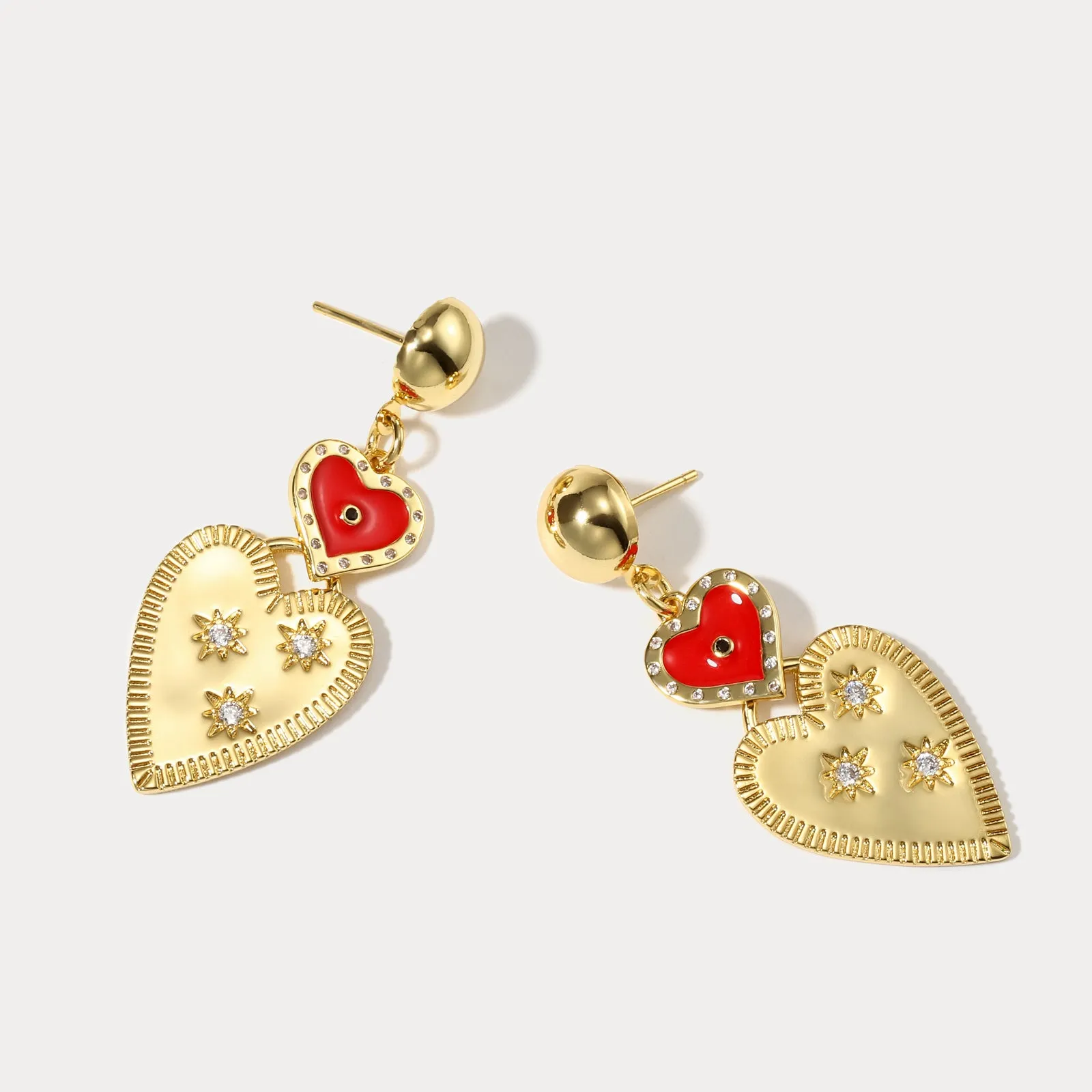 Heart-to-heart Earrings