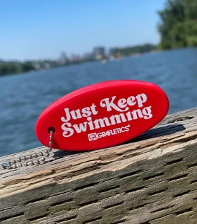 Just Keep Swimming Keychain