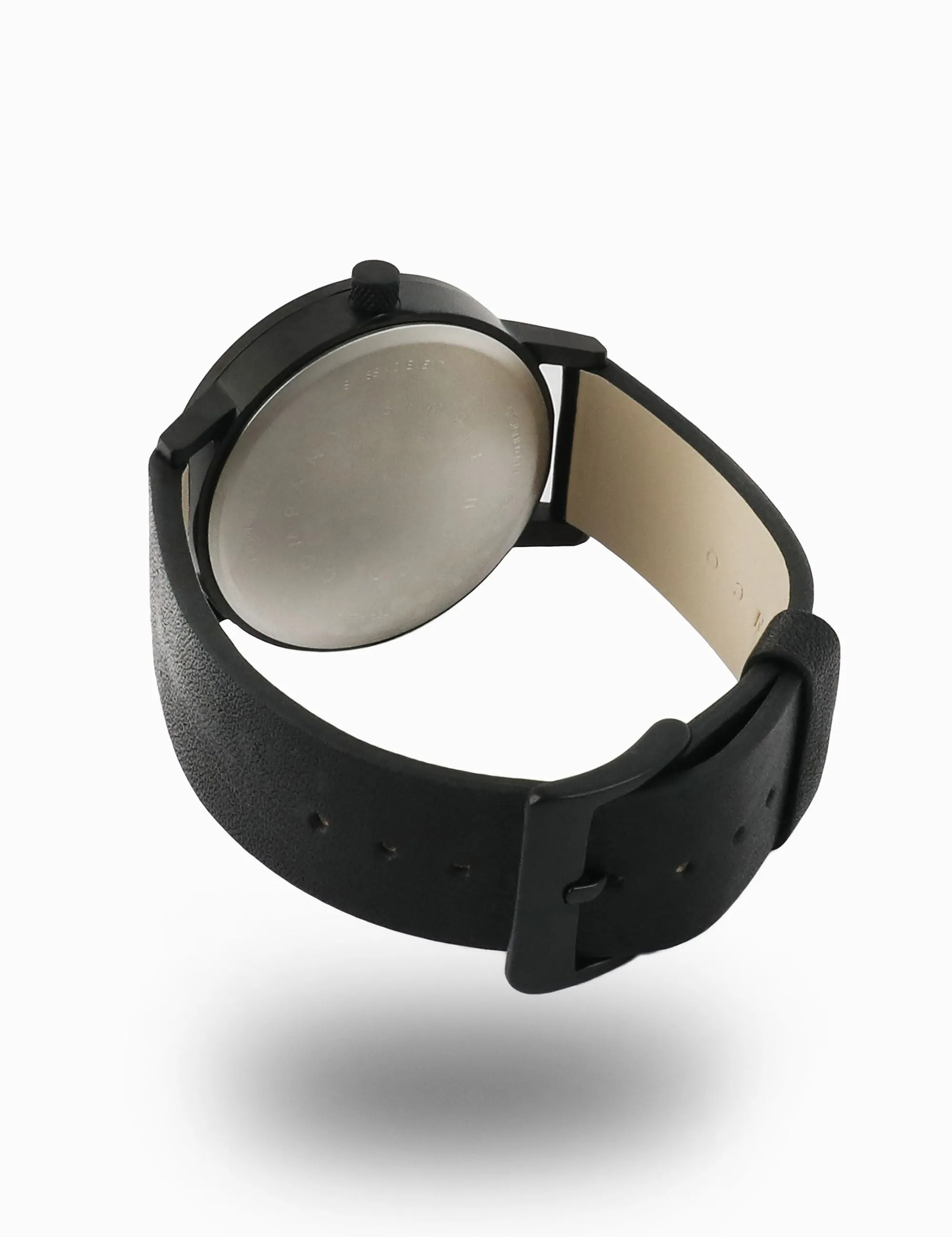 Kent 38mm Watch - Black/White/Black