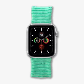 Knit Apple Watch® Band - Aquamarine