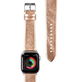 LAUT Metallic Leather Apple Watch Band