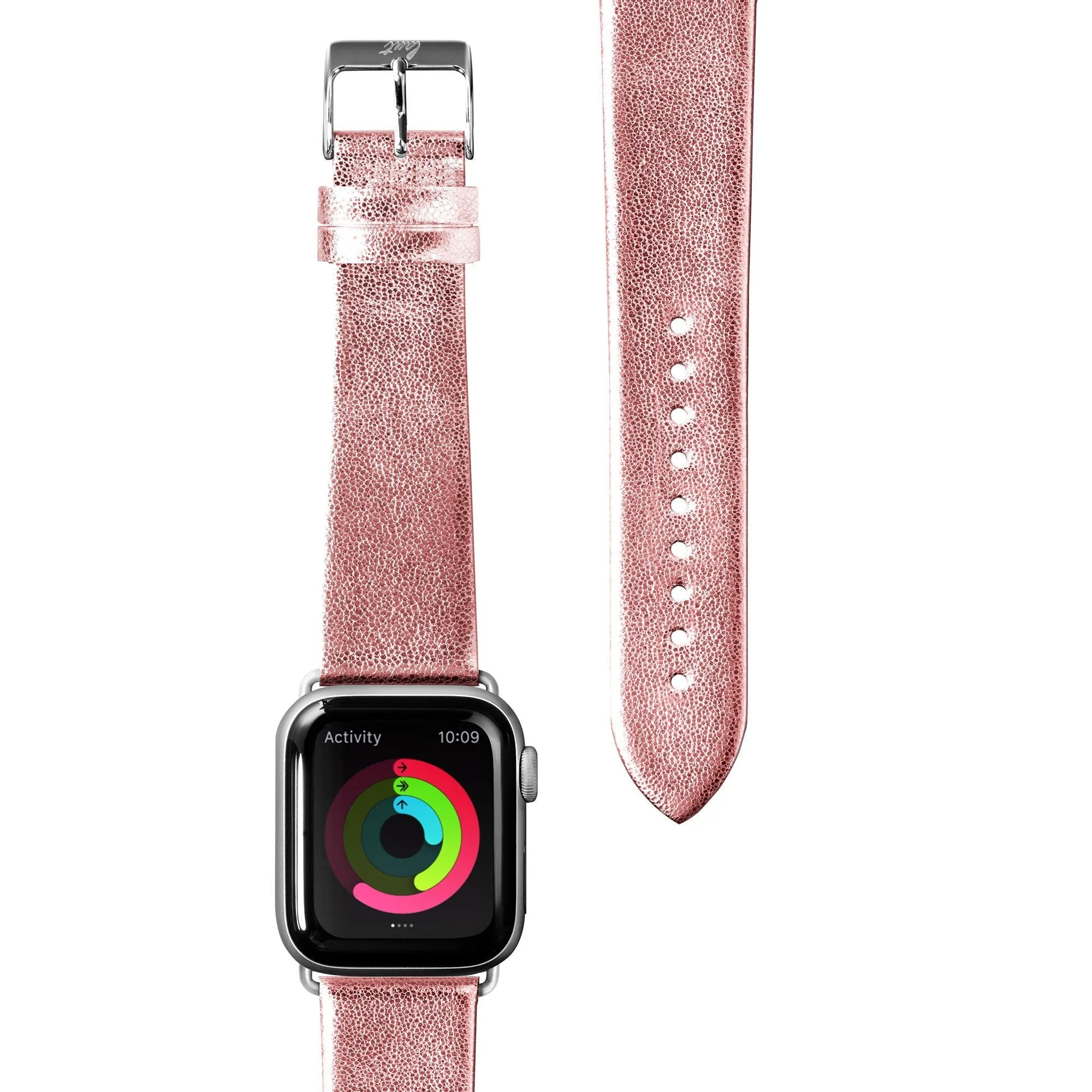 LAUT Metallic Leather Apple Watch Band