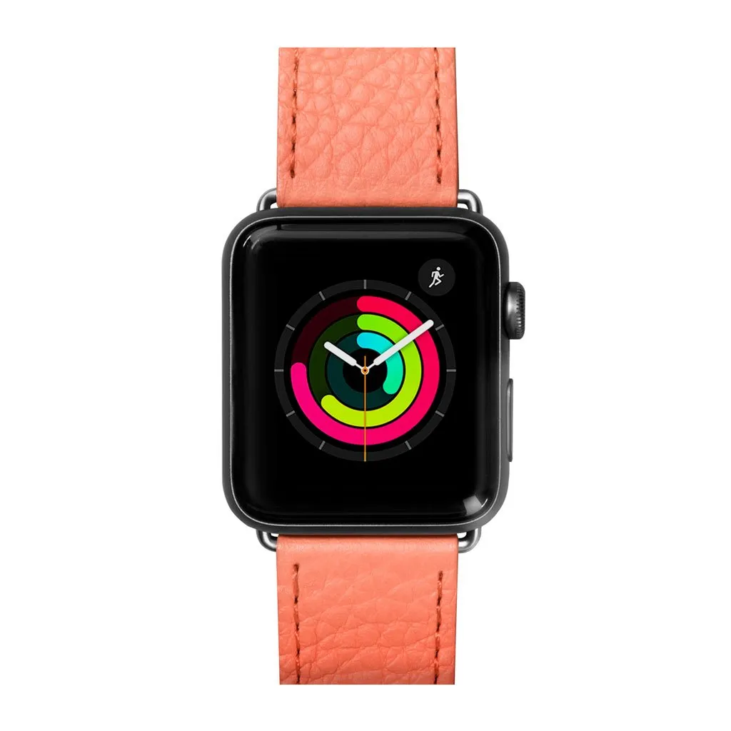 LAUT Milano Leather Apple Watch Band