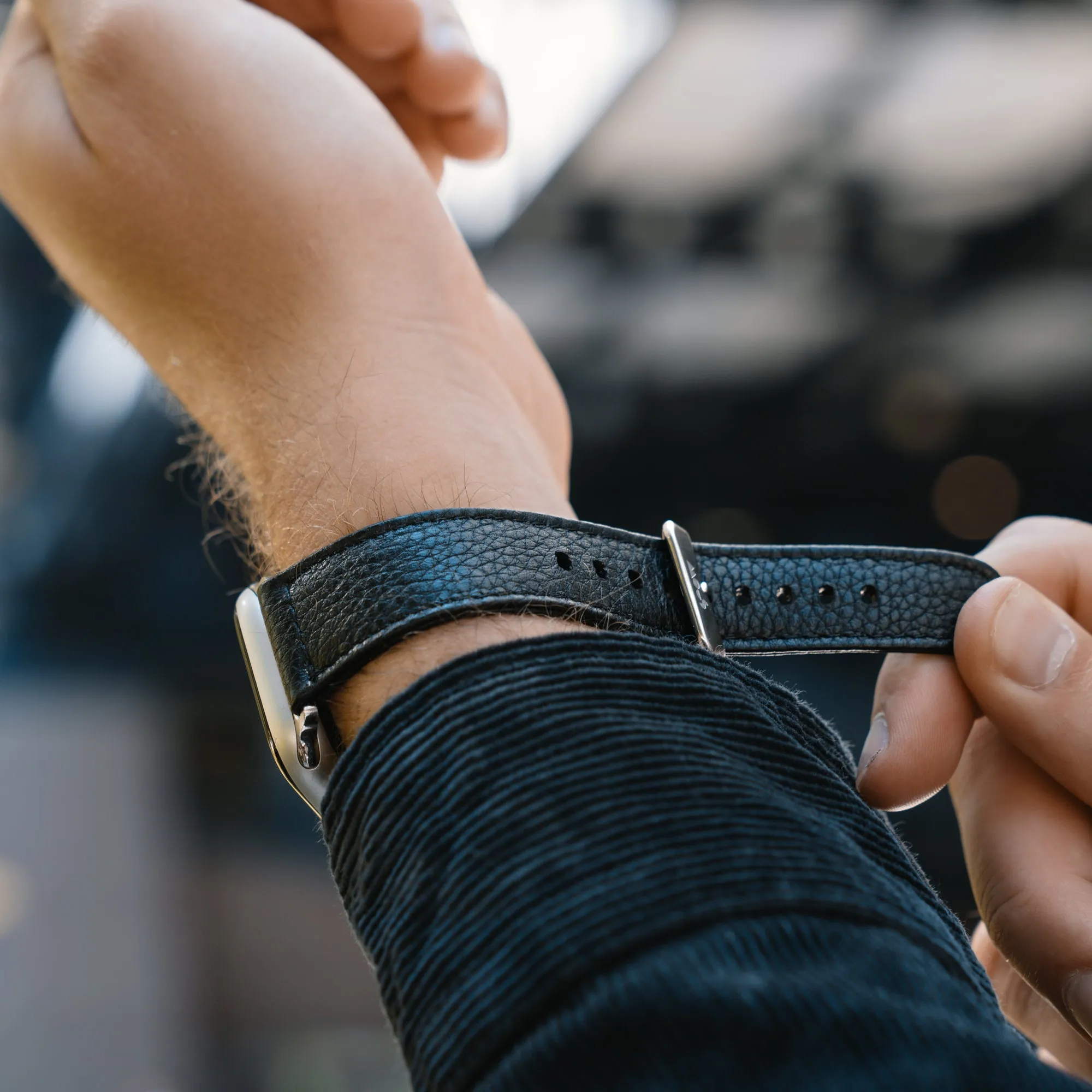 Leather Apple Watch Strap