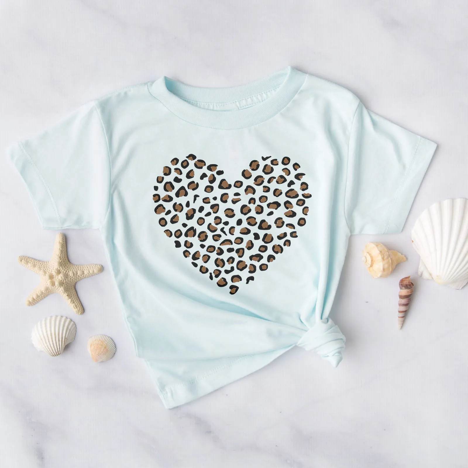 Leopard Heart Tee