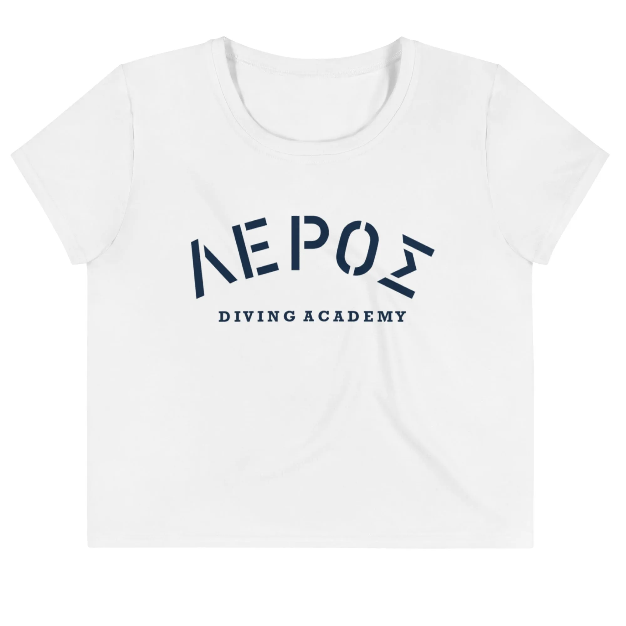 Leros Diving Academy 1991 Crop Tee