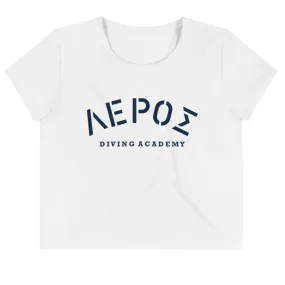 Leros Diving Academy 1991 Crop Tee