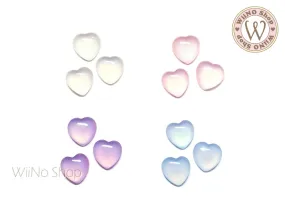 Luminous Pastel Heart Rhinestone - 5 pcs