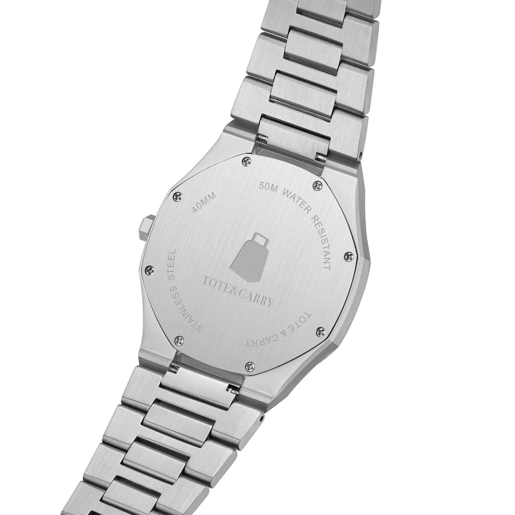 Lux Ambassador Silver Aqua Watch