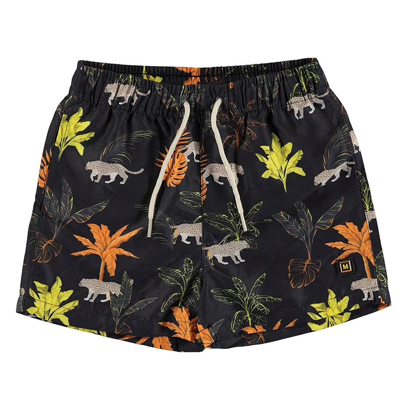 Mayoral Mini Swimming Shorts w/Print_ Dark Grey 3663-24