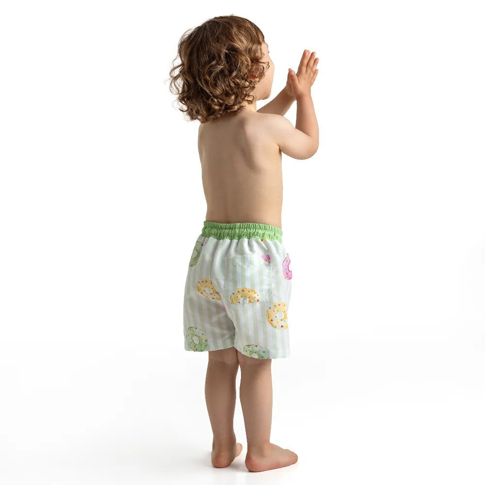 Meia Pata Boys Donut Swimming Shorts