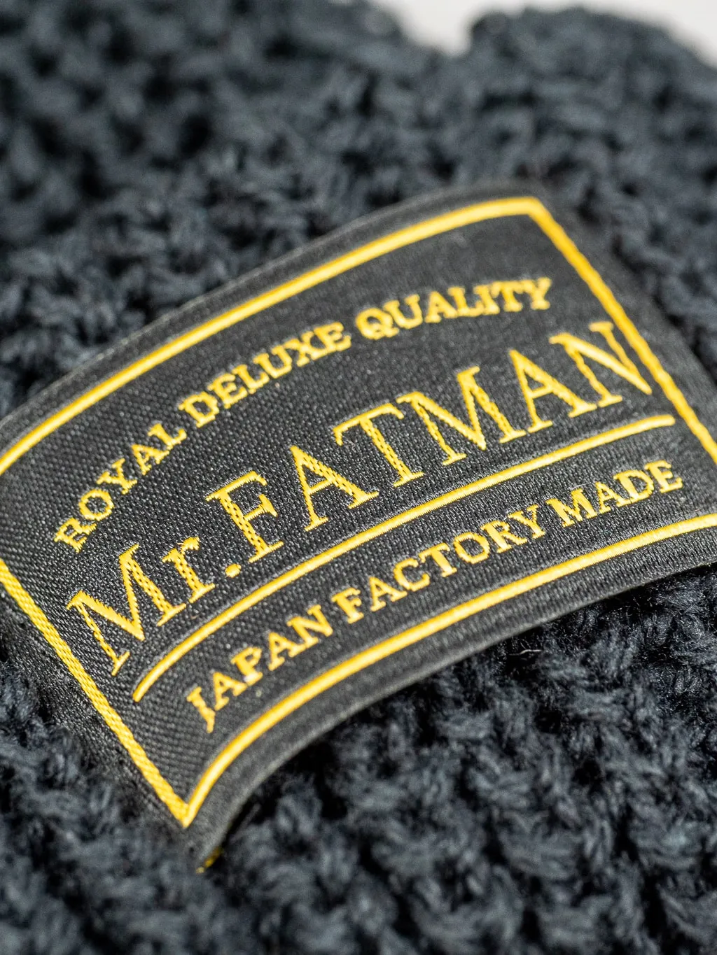 Mr. Fatman Hue Watch Cap Black