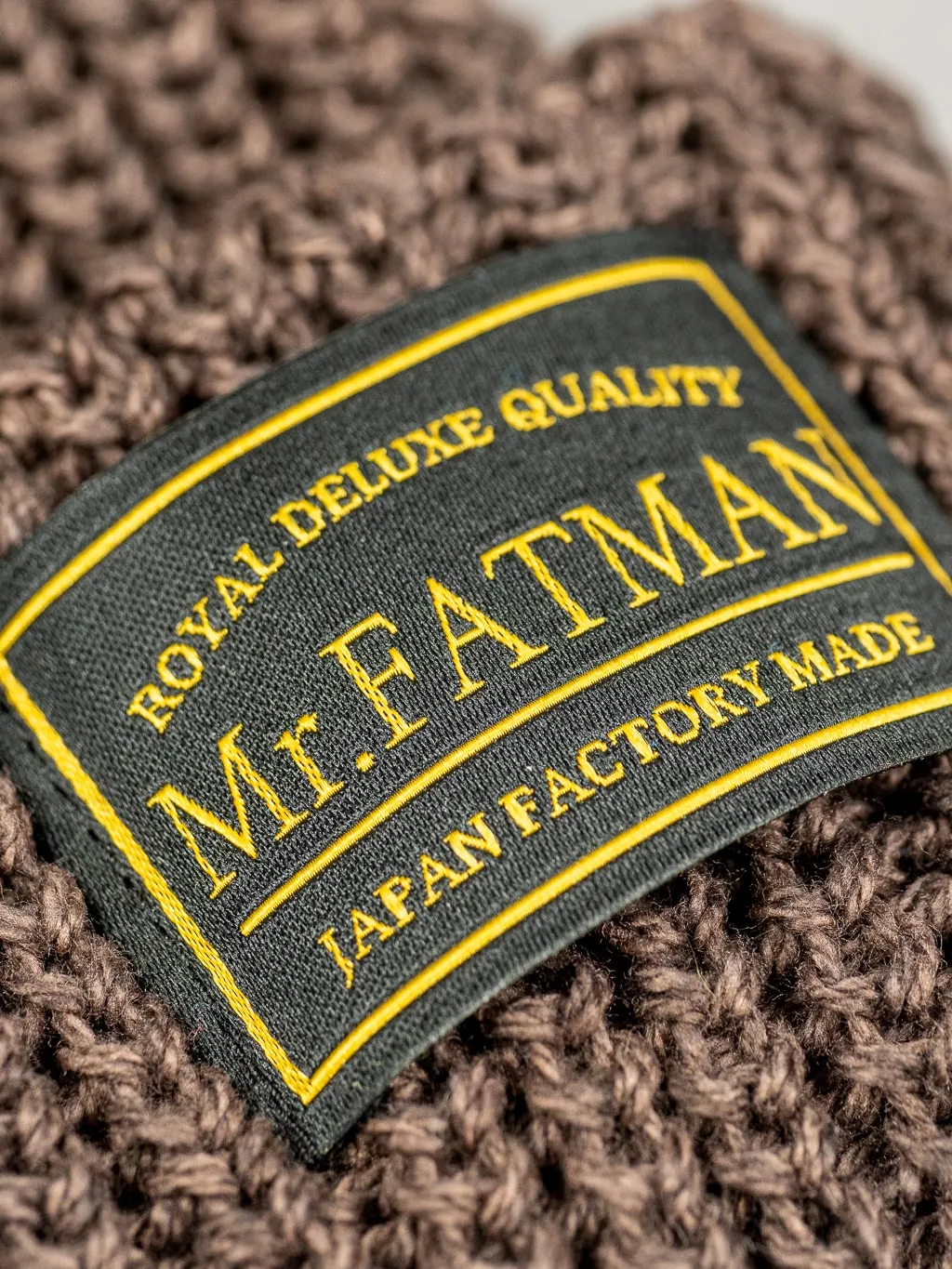 Mr. Fatman Hue Watch Cap Brown