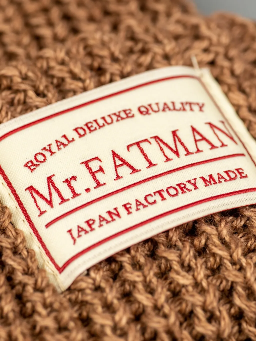 Mr. Fatman Hue Watch Cap Camel