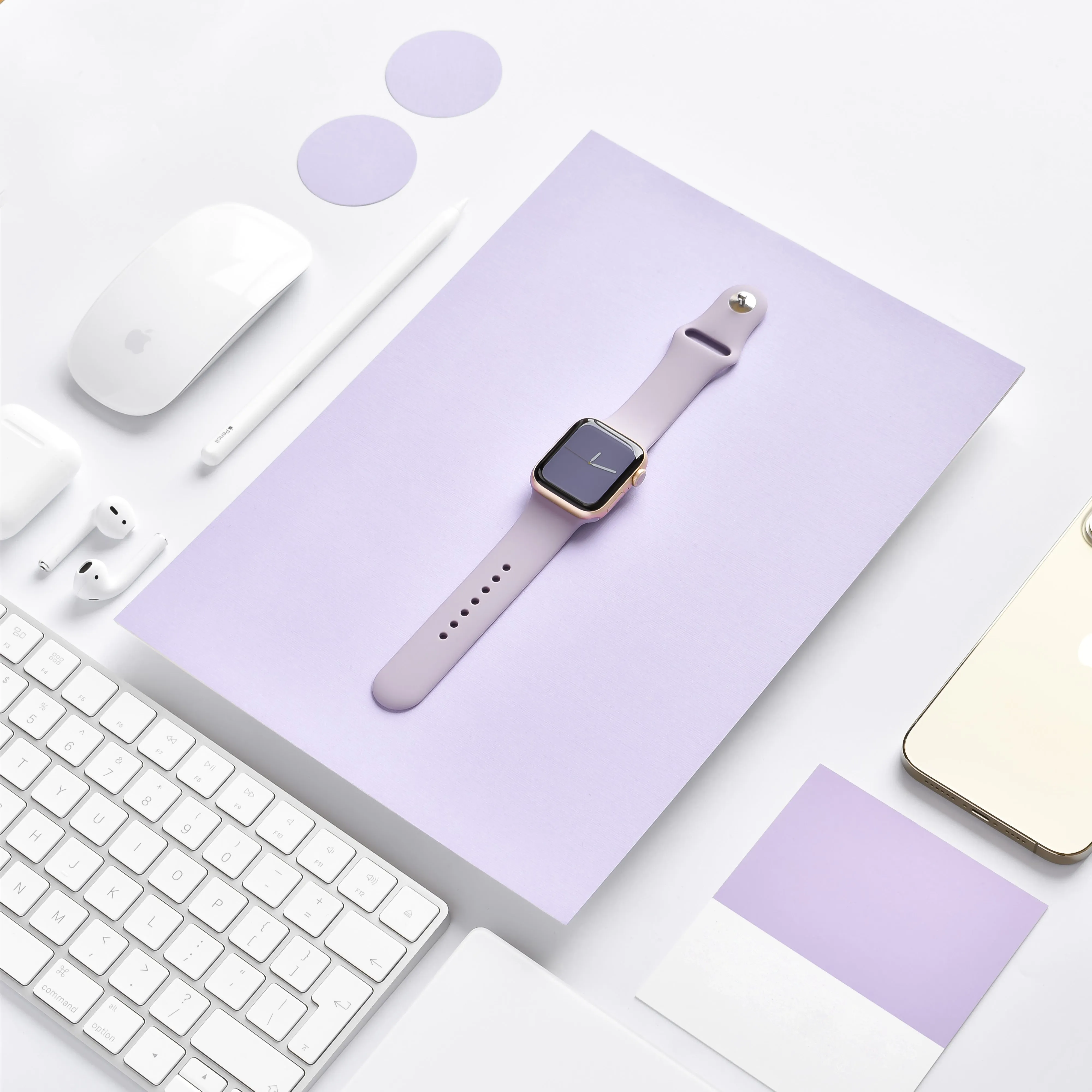 NAKD Apple Watch Strap - Lavender Lilac