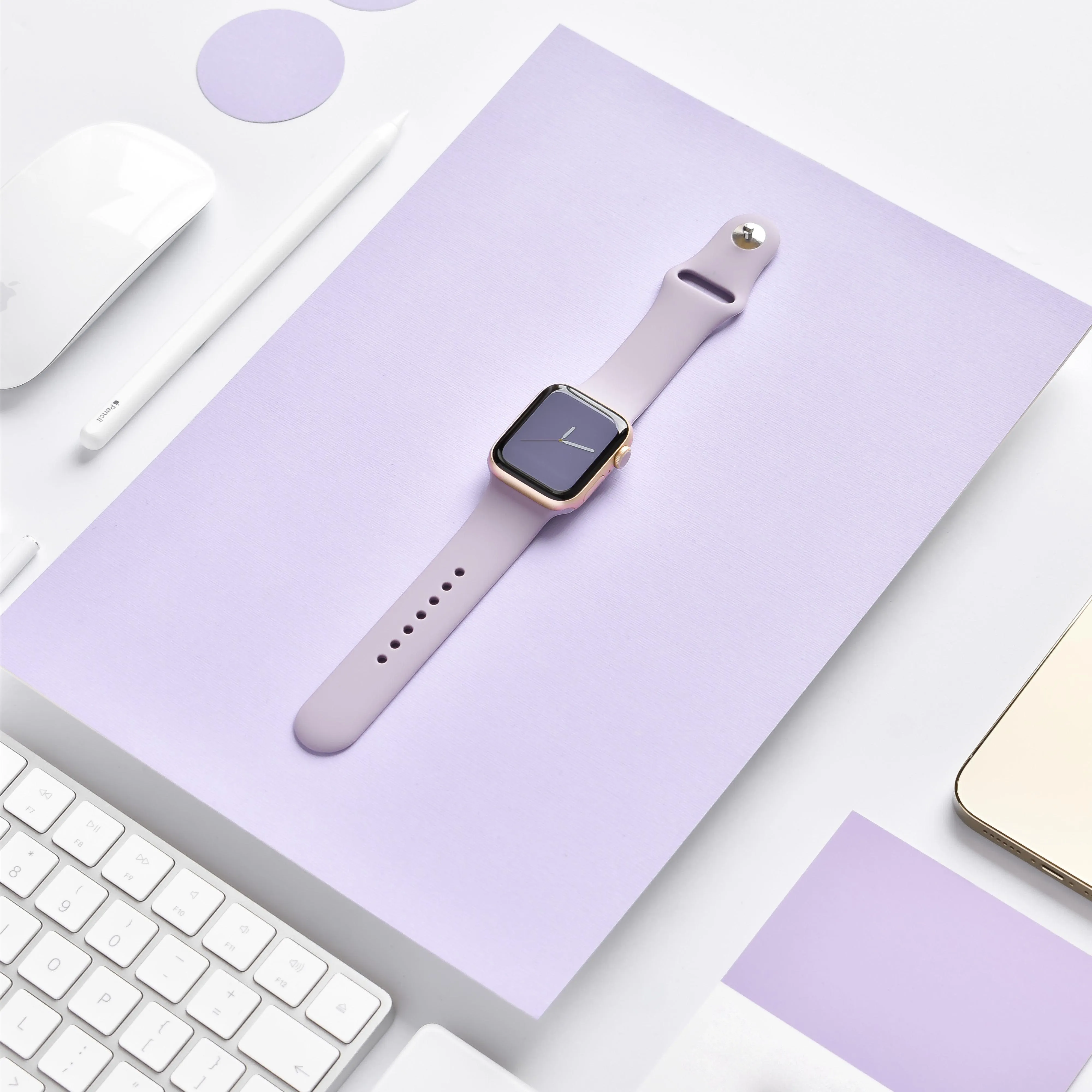 NAKD Apple Watch Strap - Lavender Lilac