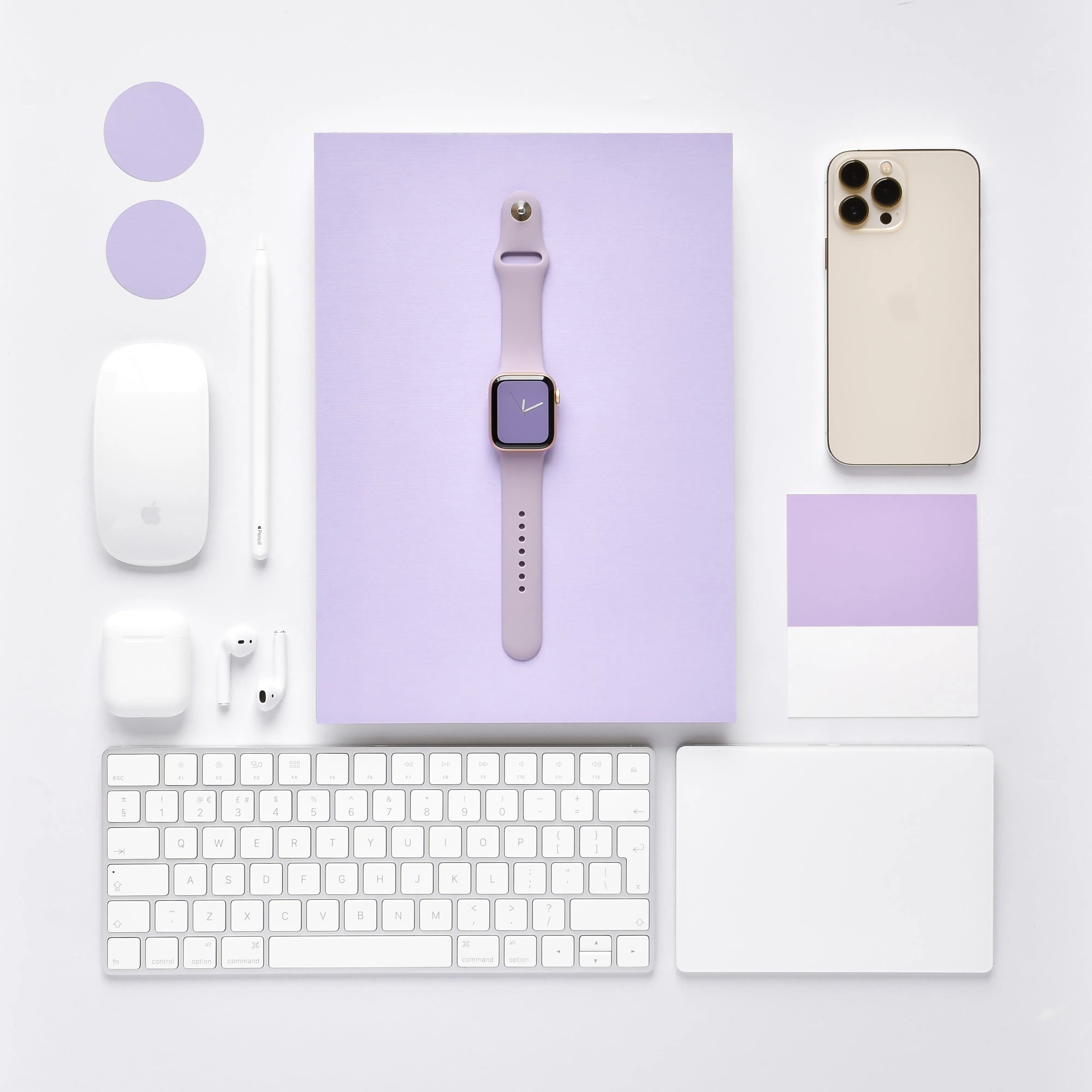 NAKD Apple Watch Strap - Lavender Lilac