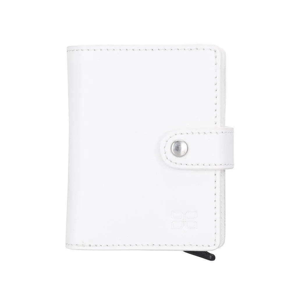 Palermo Zip Mechanical Leather Card Holder