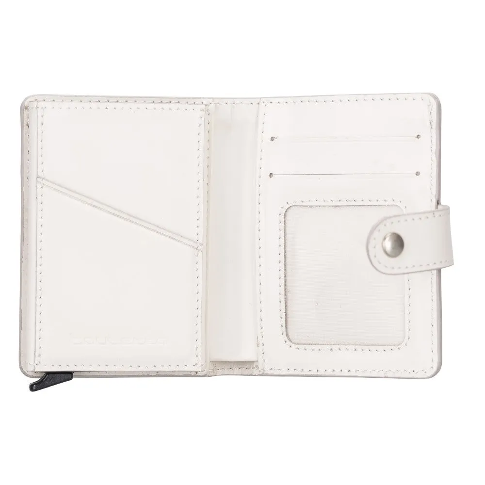 Palermo Zip Mechanical Leather Card Holder