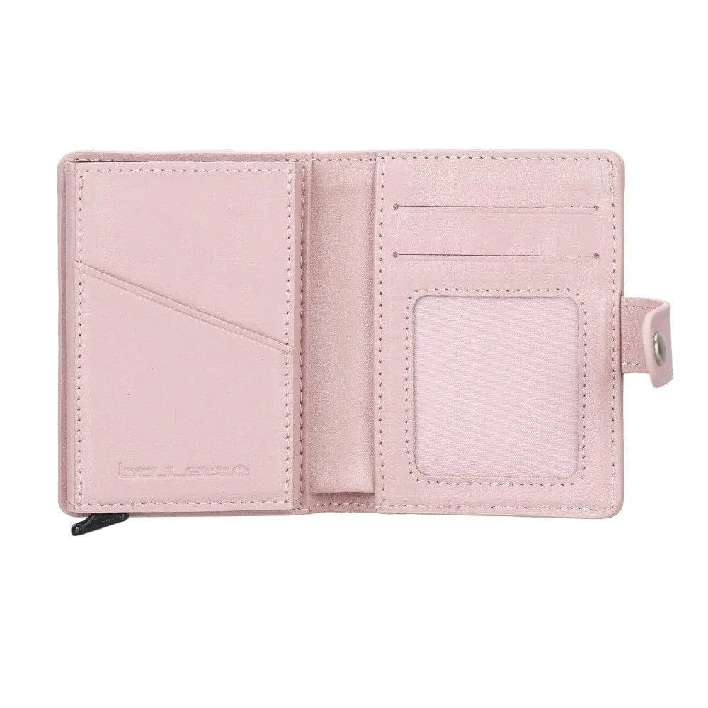 Palermo Zip Mechanical Leather Card Holder