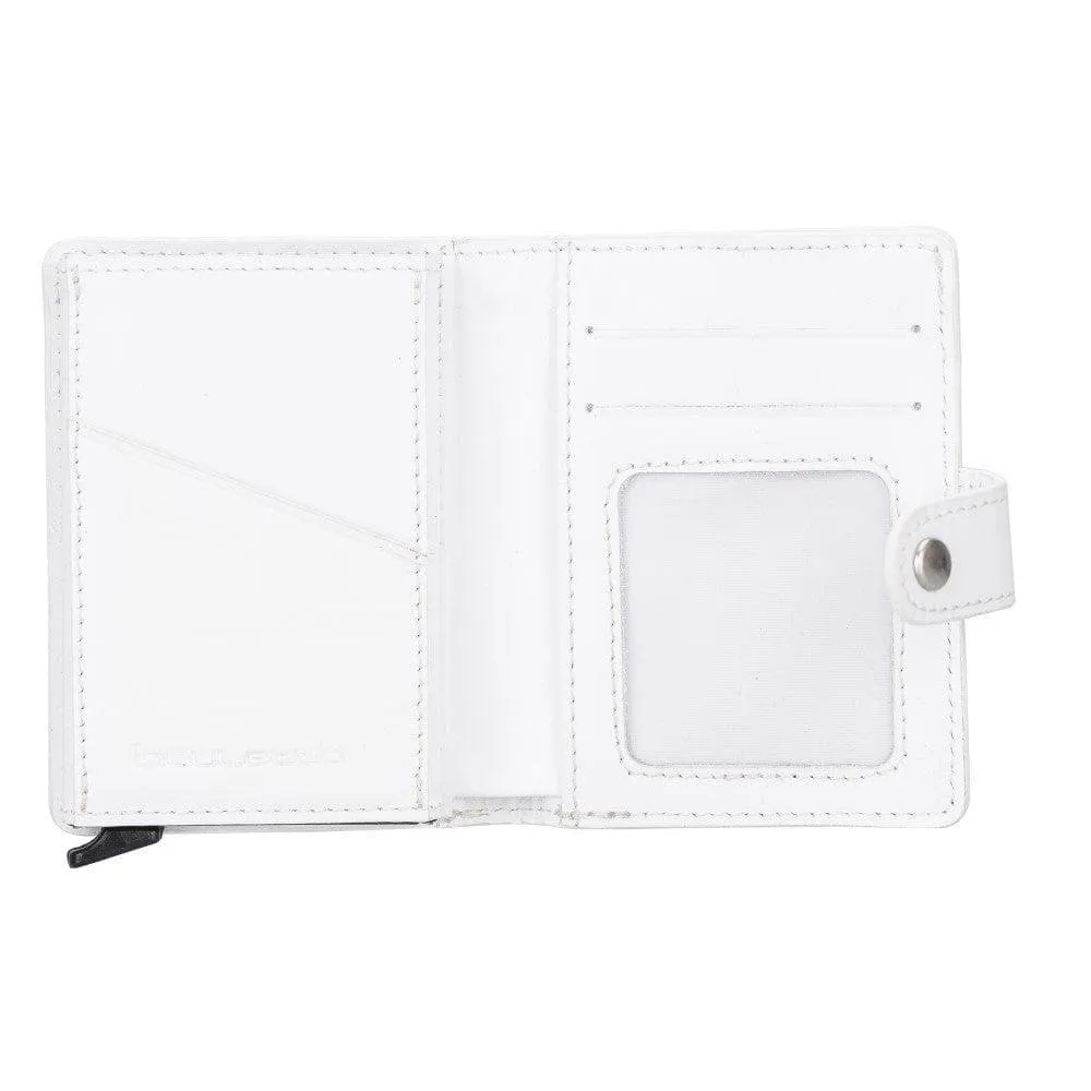 Palermo Zip Mechanical Leather Card Holder