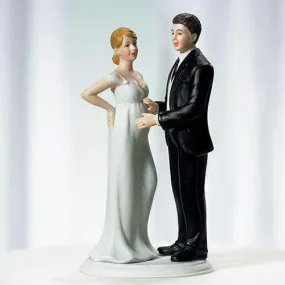 "Expecting" Bridal Couple Figurine (Pack of 1)