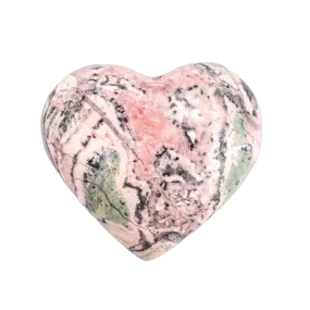 Rhodochrosite Heart