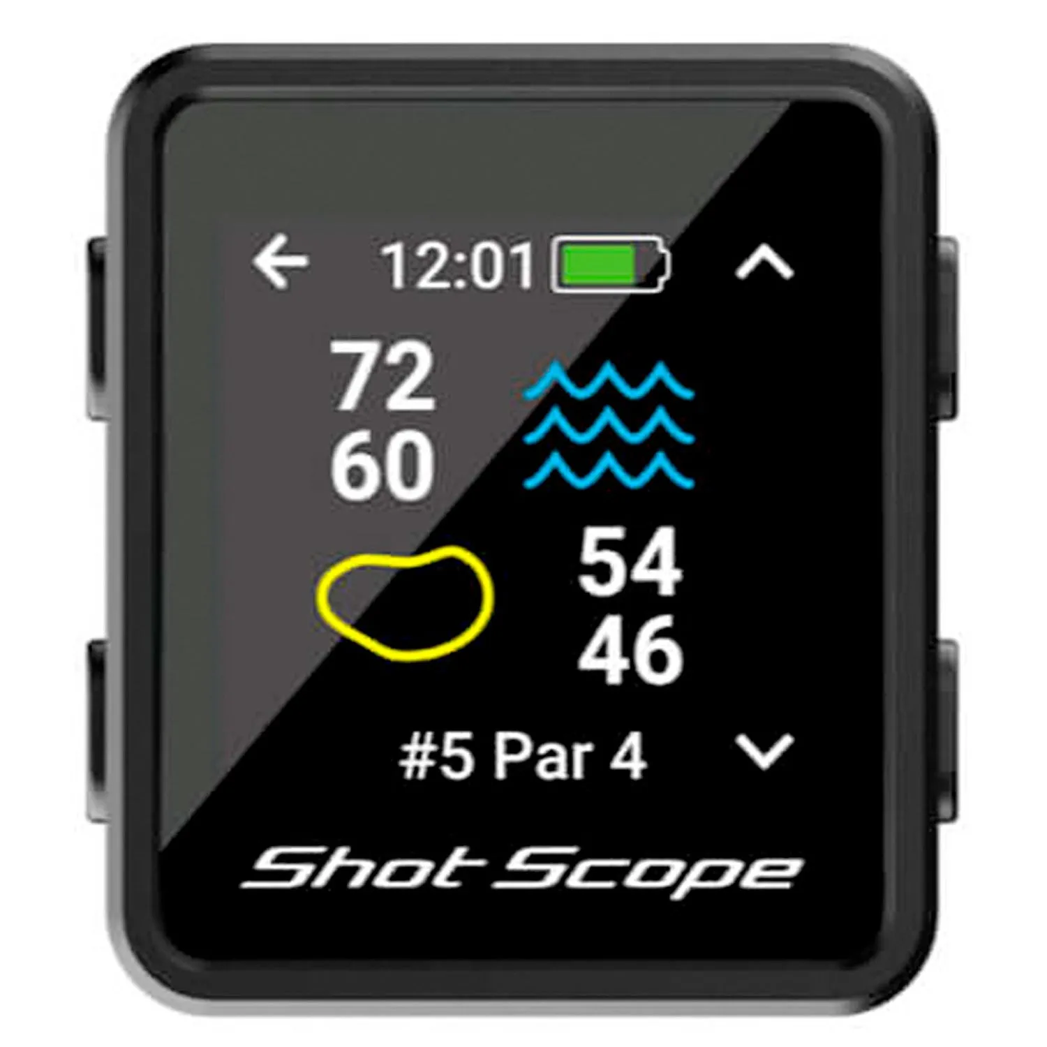 Shot Scope H4 Golf GPS Handheld - Black