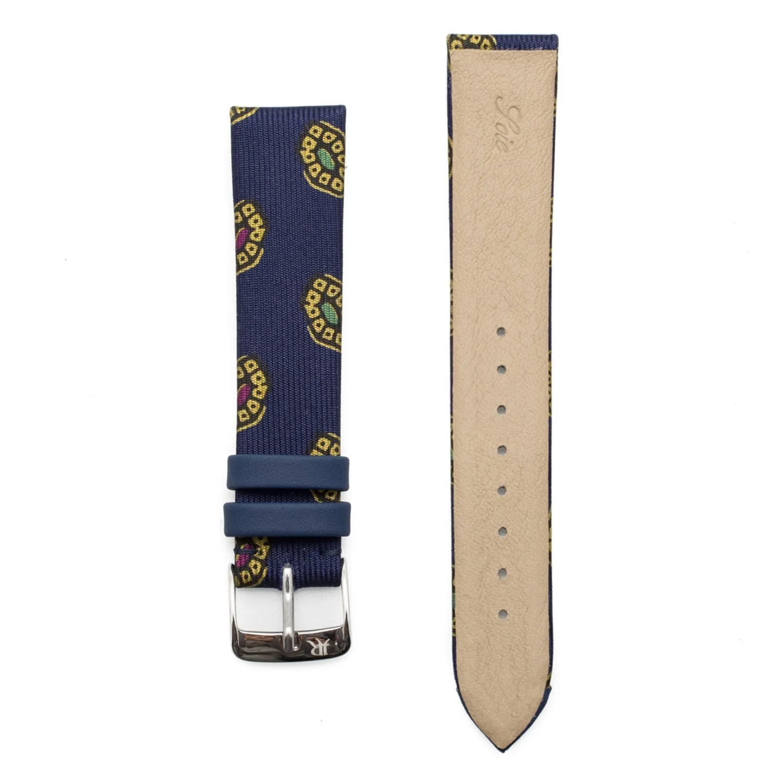 Silk Print Watch Strap