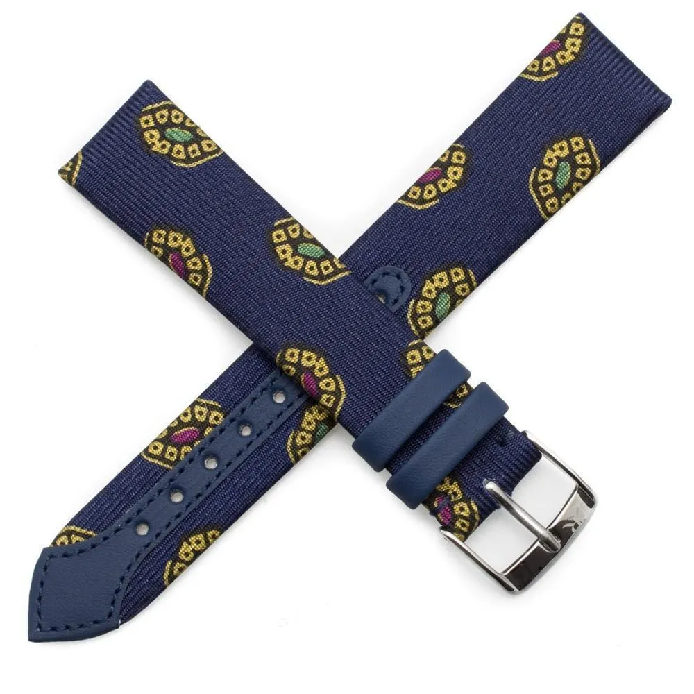 Silk Print Watch Strap