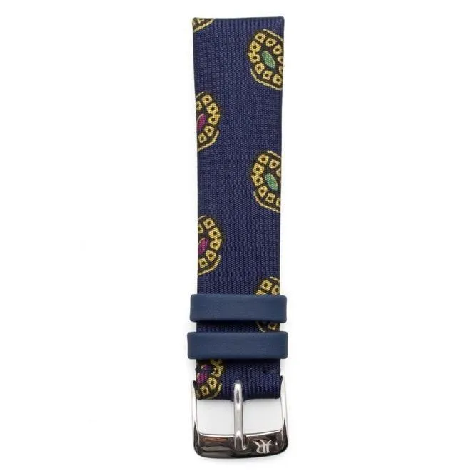 Silk Print Watch Strap