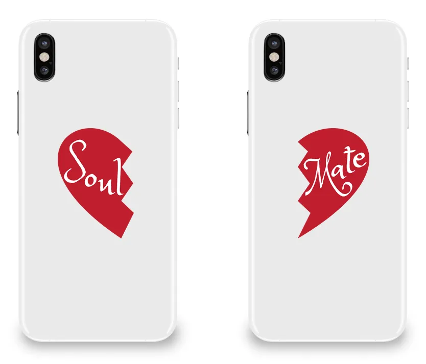 Soul & Mate - Couple Matching Phone Cases