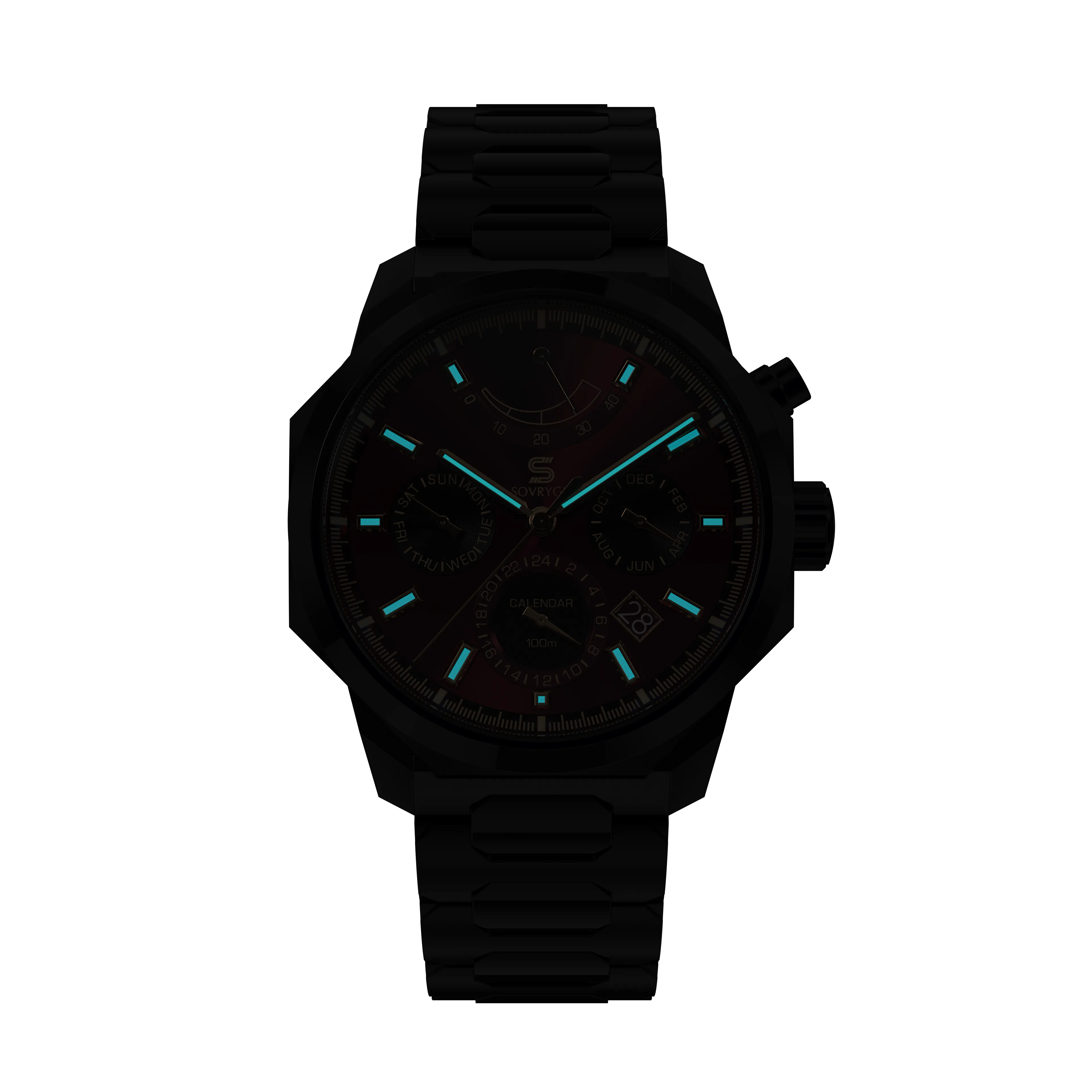 SOVRYGN Calendar Midnight Edition Watch