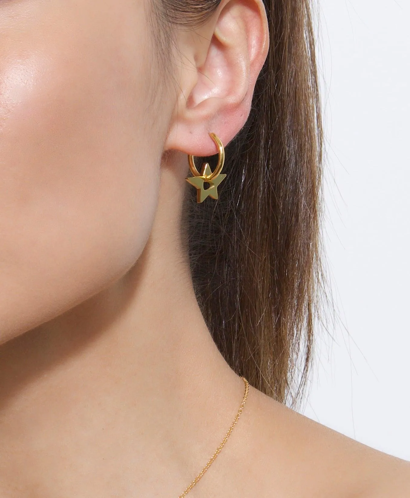 Star Heart Earrings