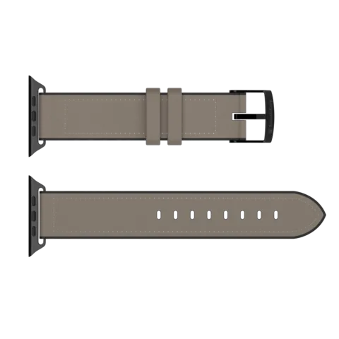 SwitchEasy Hybrid Silicone-Leather Apple Watch Band