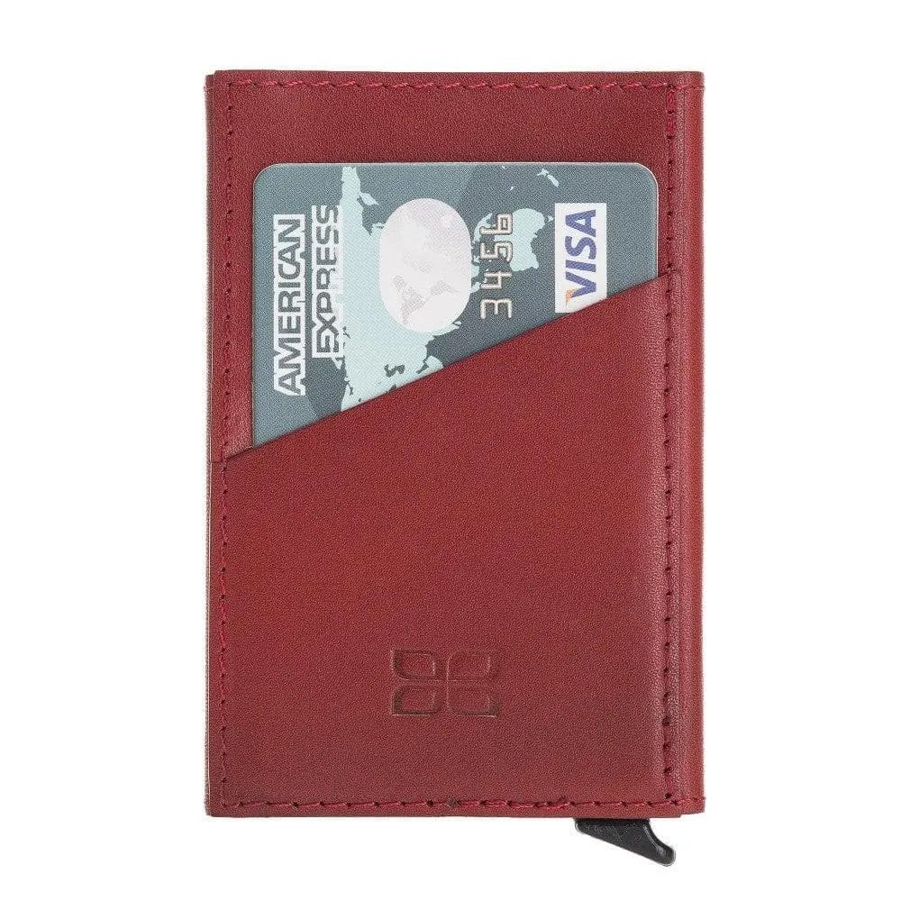 Torres Leather Mechanical Card Holder