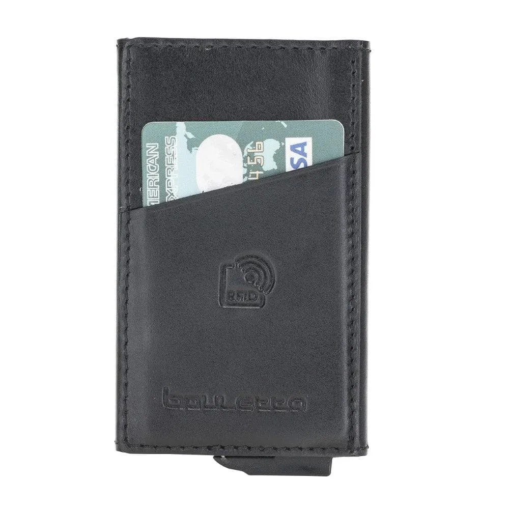 Torres Leather Mechanical Card Holder