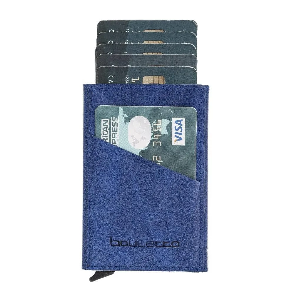 Torres Leather Mechanical Card Holder