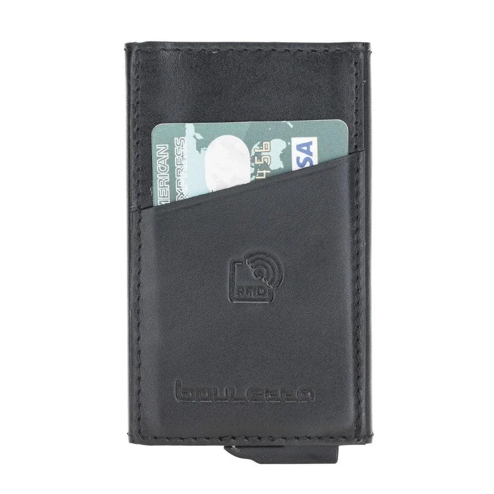 Torres Leather Mechanical Card Holder