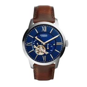 Townsman Automatic Brown Leather Watch